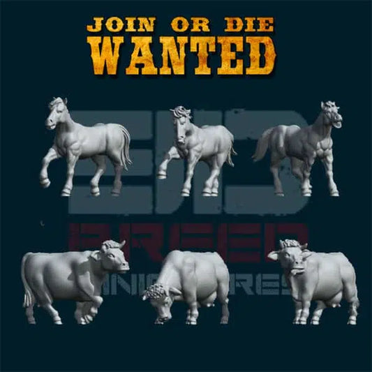 Animals by 3d Breed Miniatures