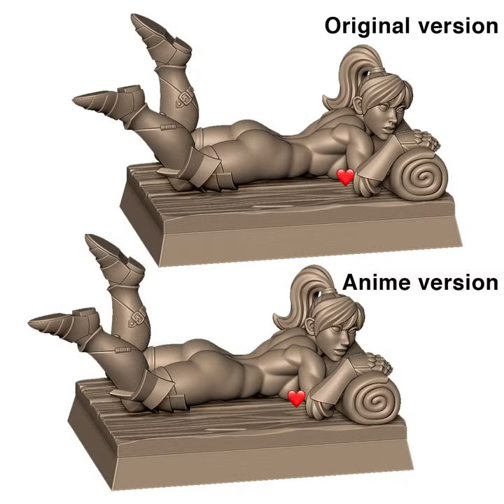 Angela the knight by Menagerie Miniature
