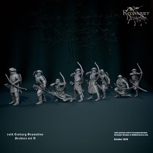 14th century Grenadine Archers set A