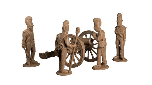 Bavarian Howitzer Foot Artillery Loading (1806 - 1813) by Piano Wargames