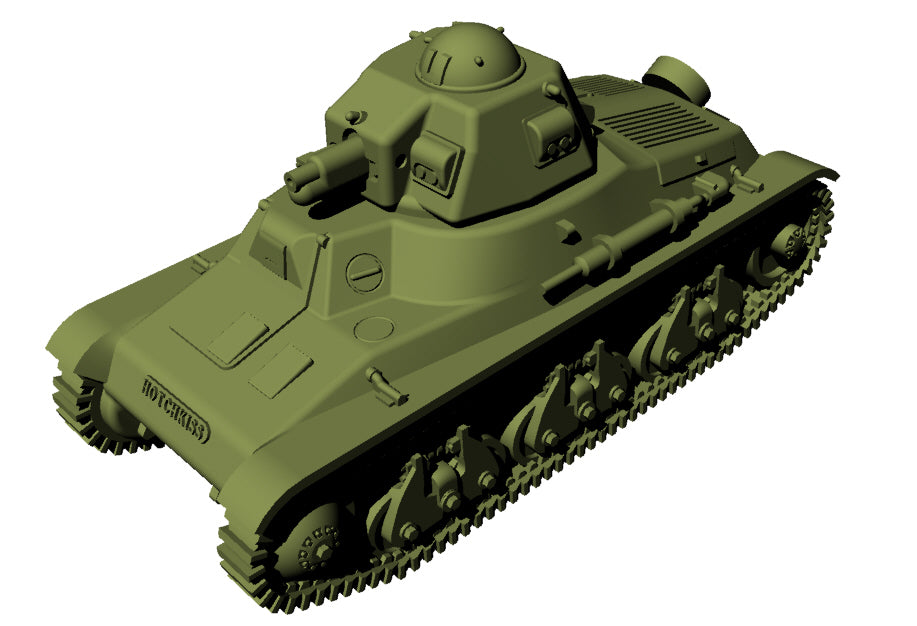 Hotchkiss H35 Tank by Wargame3D