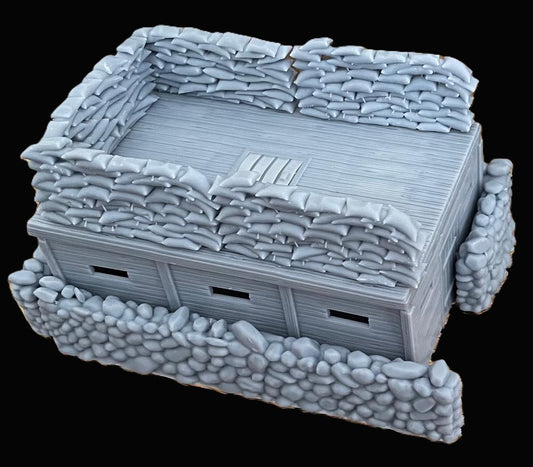 Rif War Block House by Baraka Wargames and Miniatures