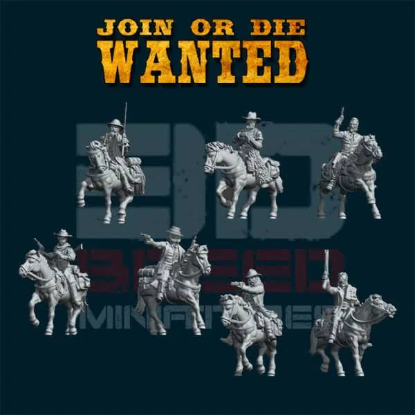 Bounty Hunters Pack by 3d Breed Miniatures