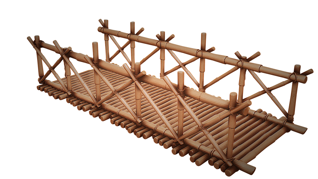 Japanese Bamboo Bridge by Key Capas