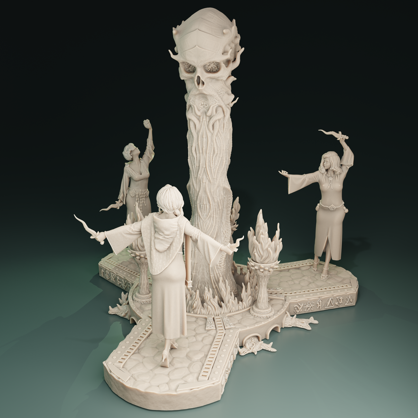 Cult of the Old Ones Diorama by Cthulhu Girls