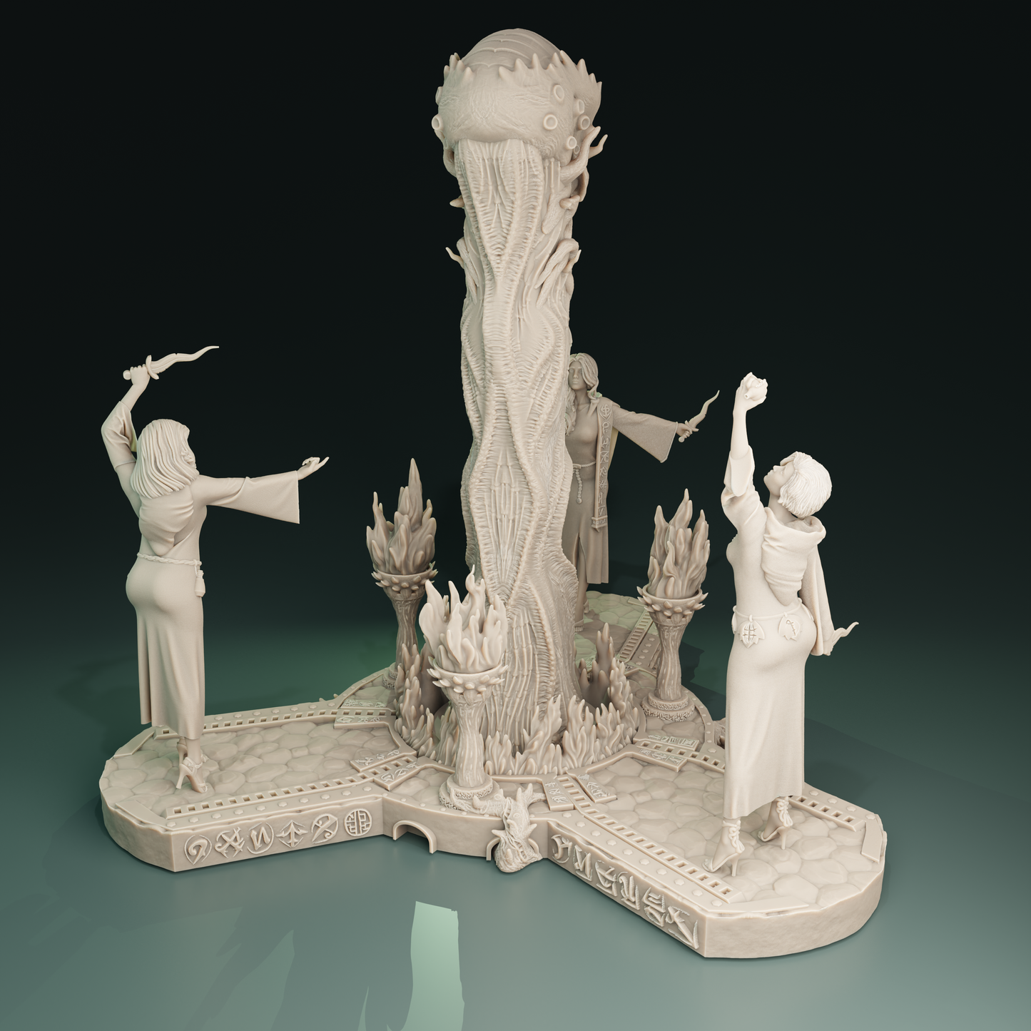 Cult of the Old Ones Diorama by Cthulhu Girls