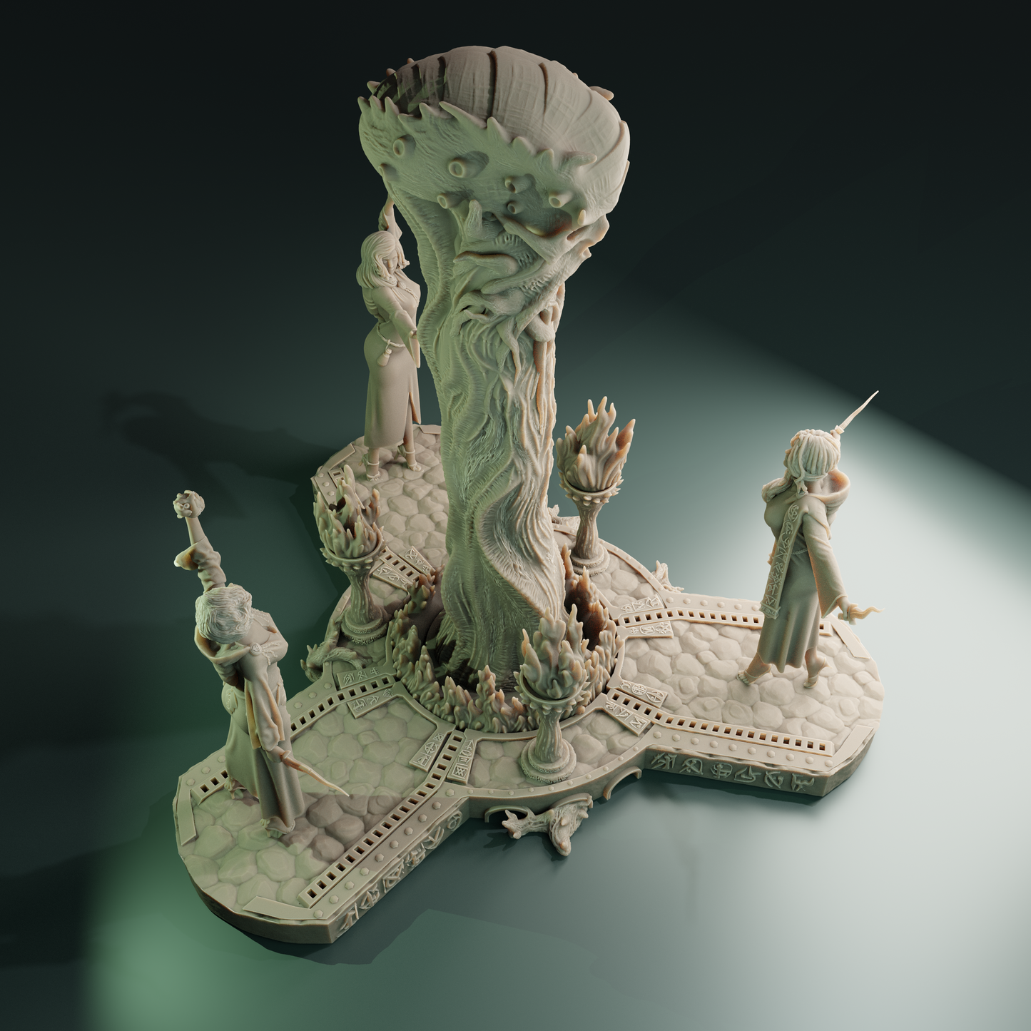 Cult of the Old Ones Diorama by Cthulhu Girls