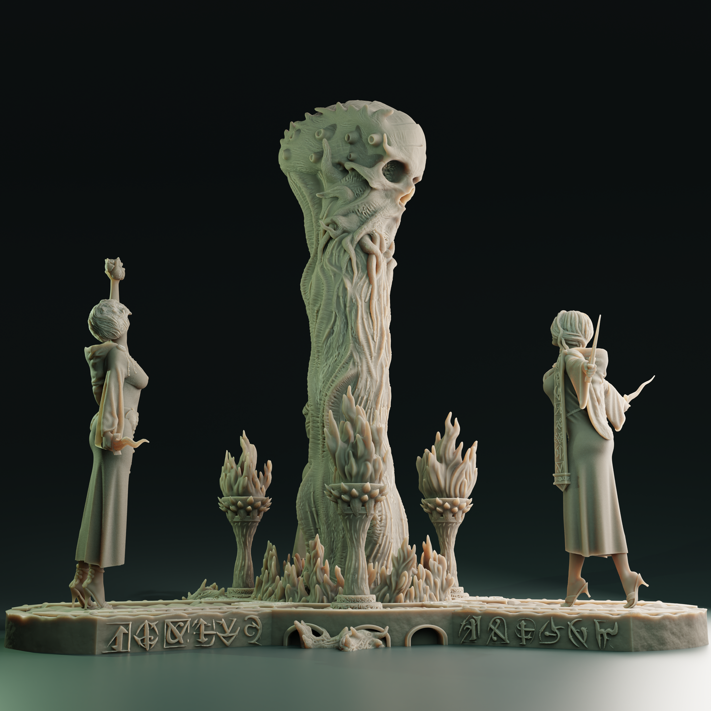 Cult of the Old Ones Diorama by Cthulhu Girls