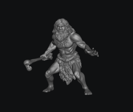 Bone Club Warrior by Ikarus Forge