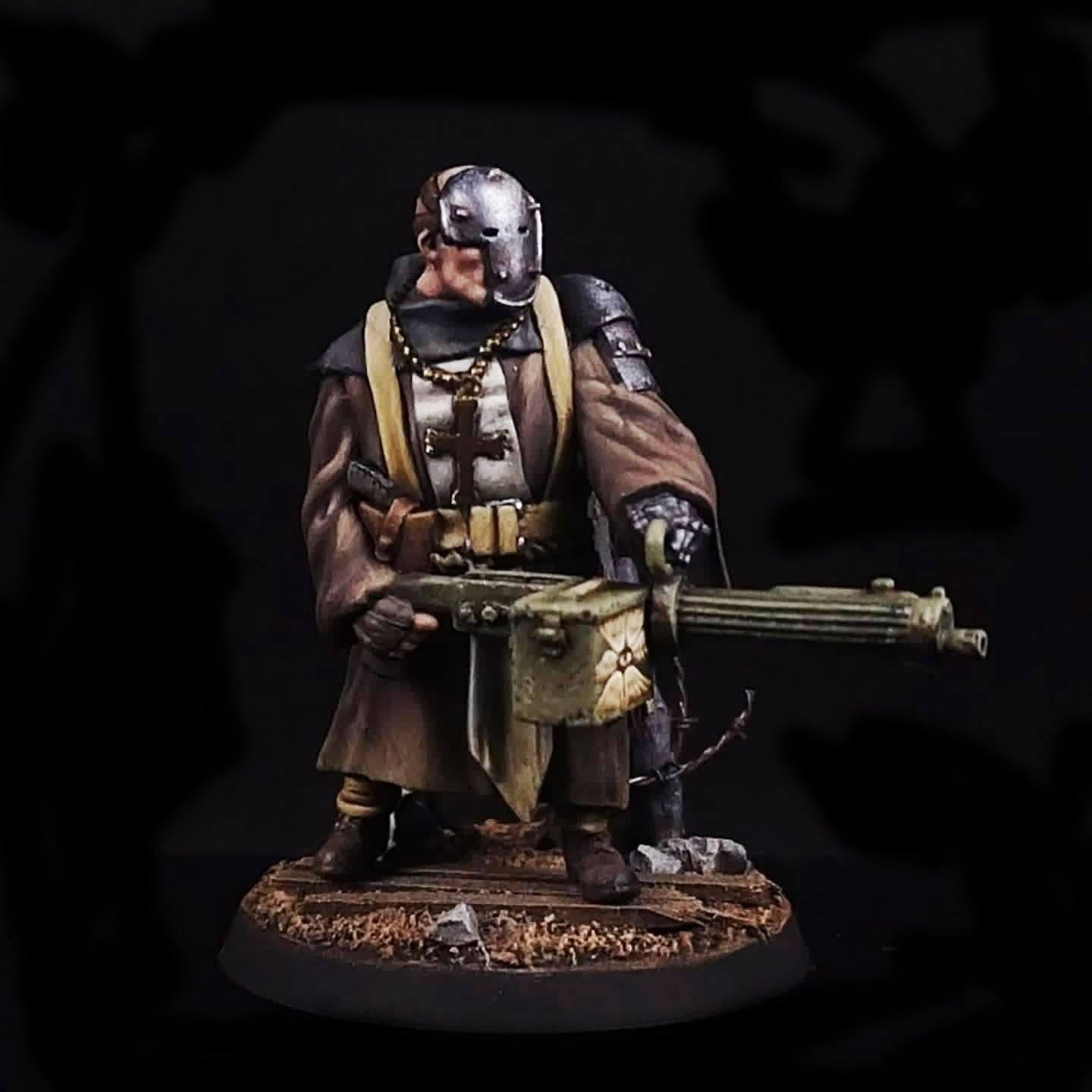 Great War Trench Monk Brute by Weird Armies Reign