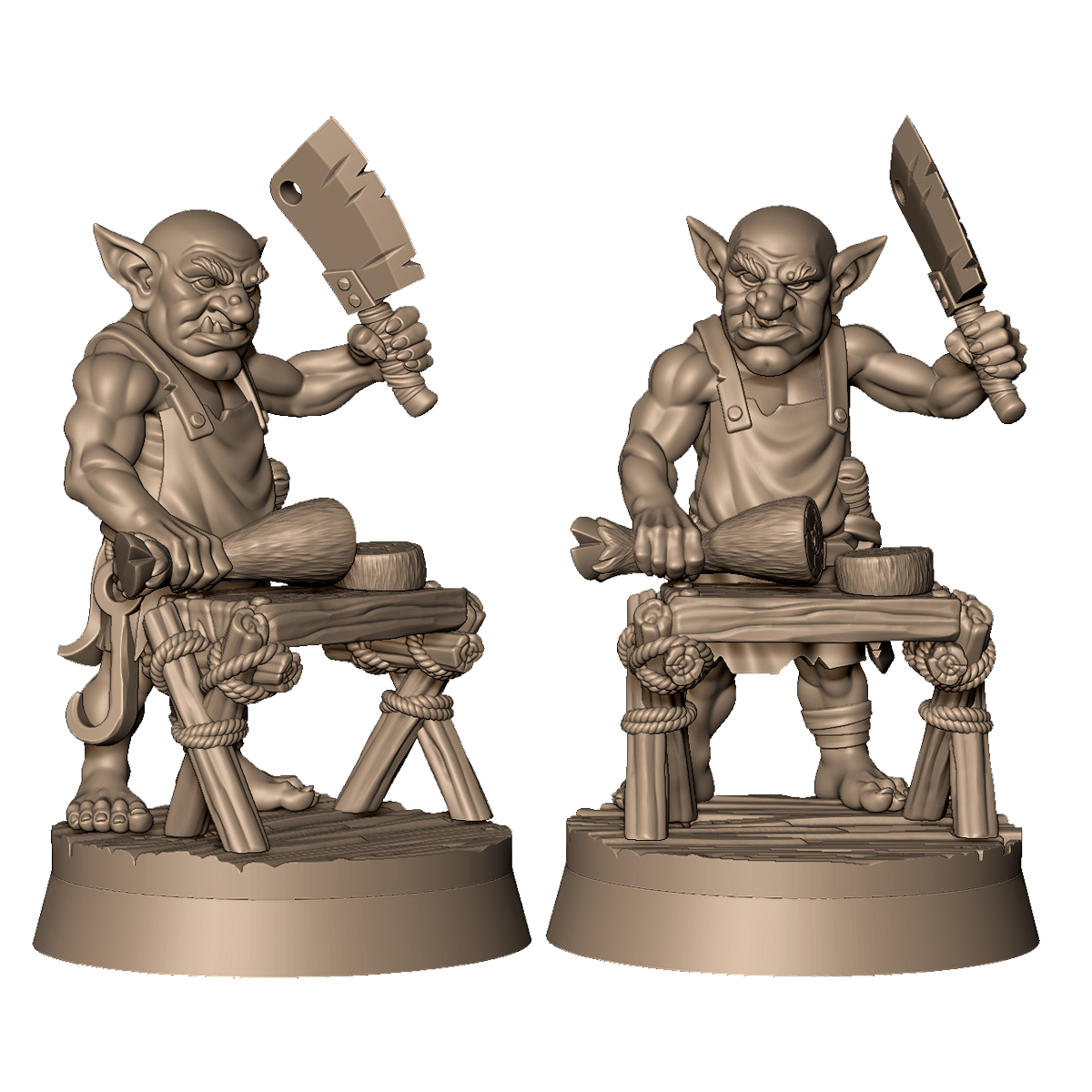 Goblin Butcher by Menagerie Miniature