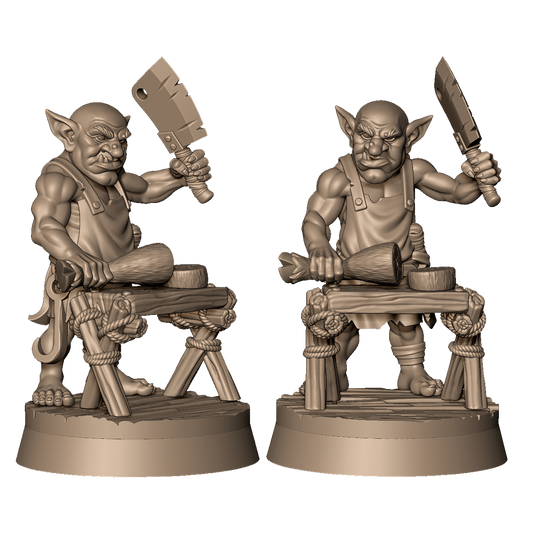 Goblin Butcher by Menagerie Miniature