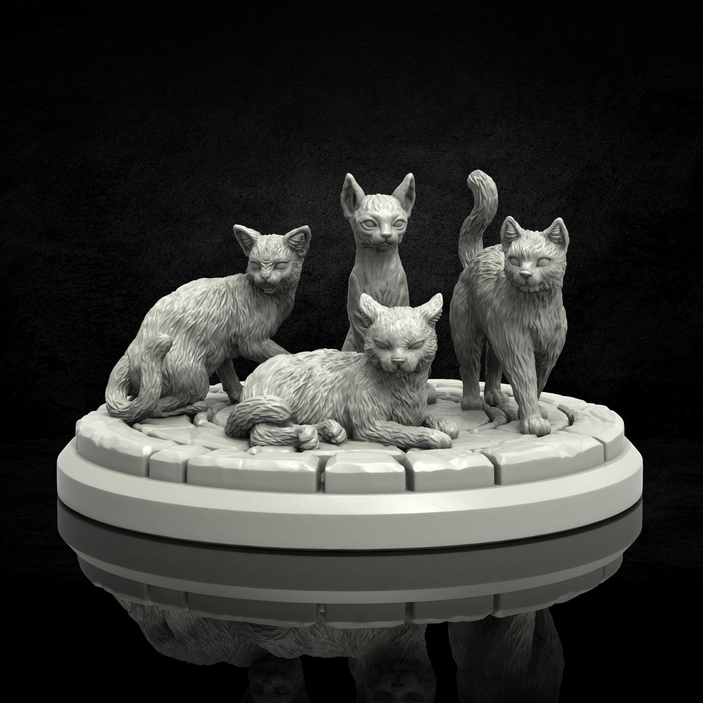 Cats of Ulthar by Adaevy Creations