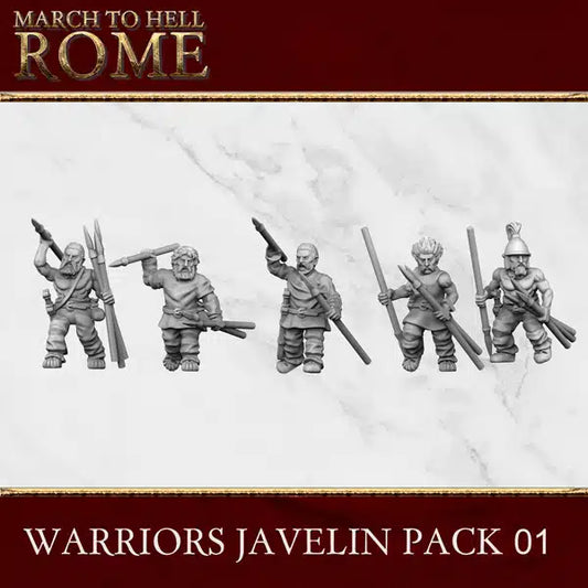 Celts Warriors Javelin Pack by 3D Breed