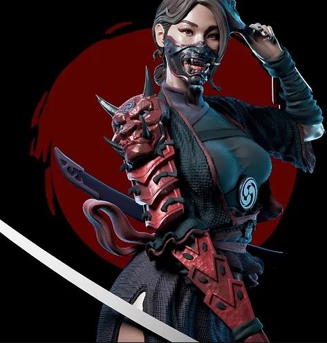 Kunoichi by Ounce Art