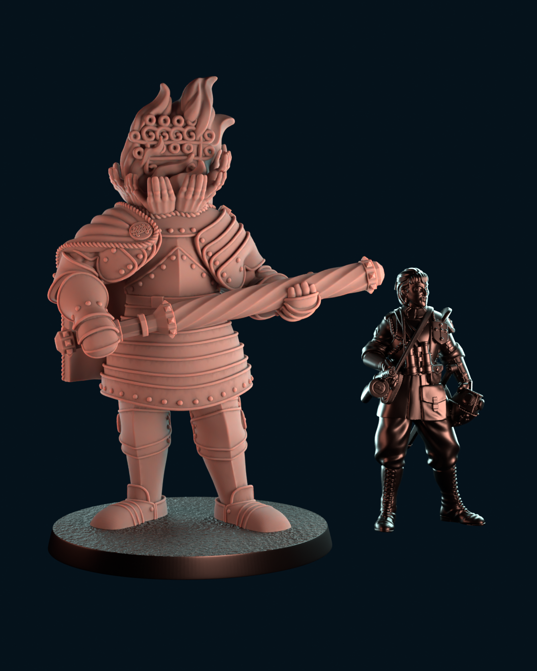 Champion of Paimon Miniatures by kool kiwi Miniatures