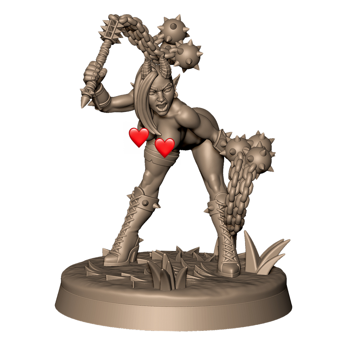 Chaos Cheerleader by Menagerie Miniature