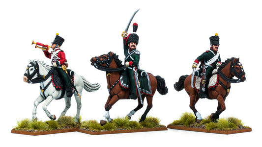 French Chasseurs a Cheval Command (1807-1814) by Piano Wargames