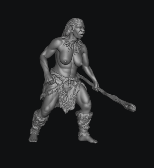 Club Woman by Ikarus Forge