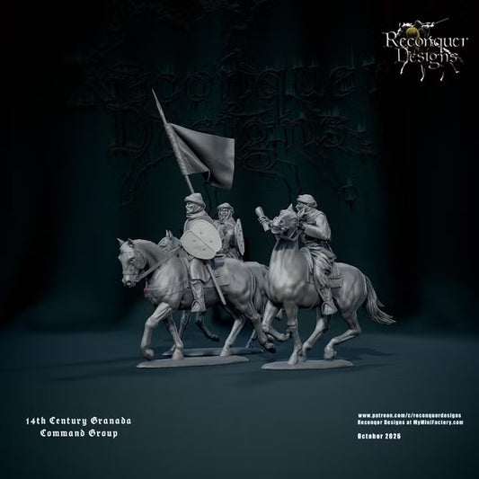 Mounted 14th century Granada Command by Reconquer Designs