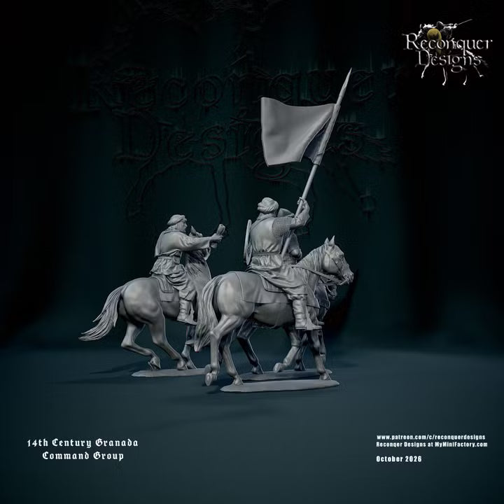 Mounted 14th century Granada Command by Reconquer Designs