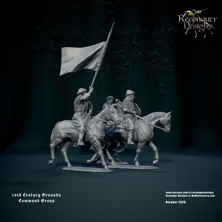 Mounted 14th century Granada Command by Reconquer Designs