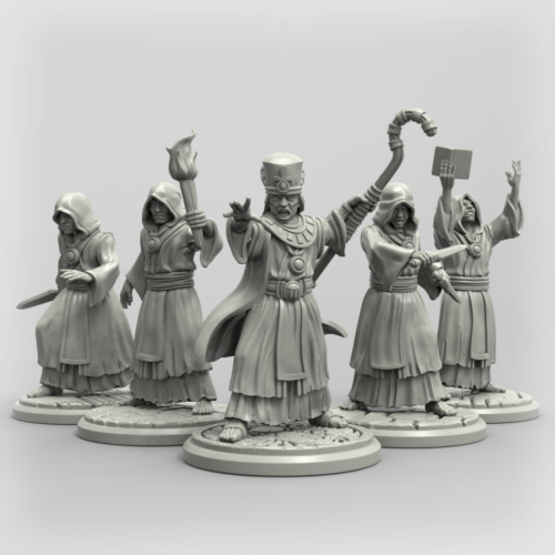 Adaevy Creations Cthulhu Acolyte Cultists of the Howling Chaos