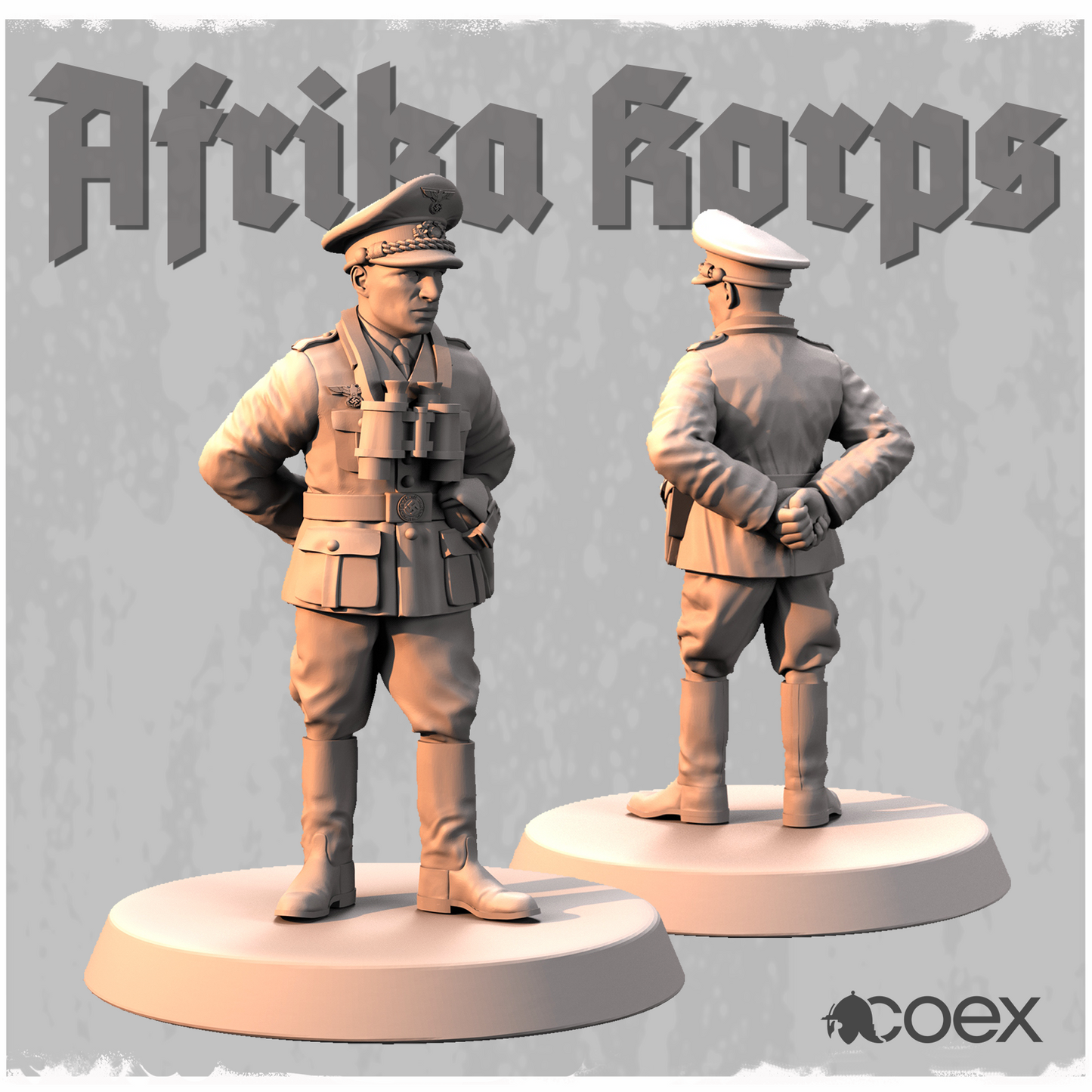 Afrika Korps Officer 1 by Idawoj