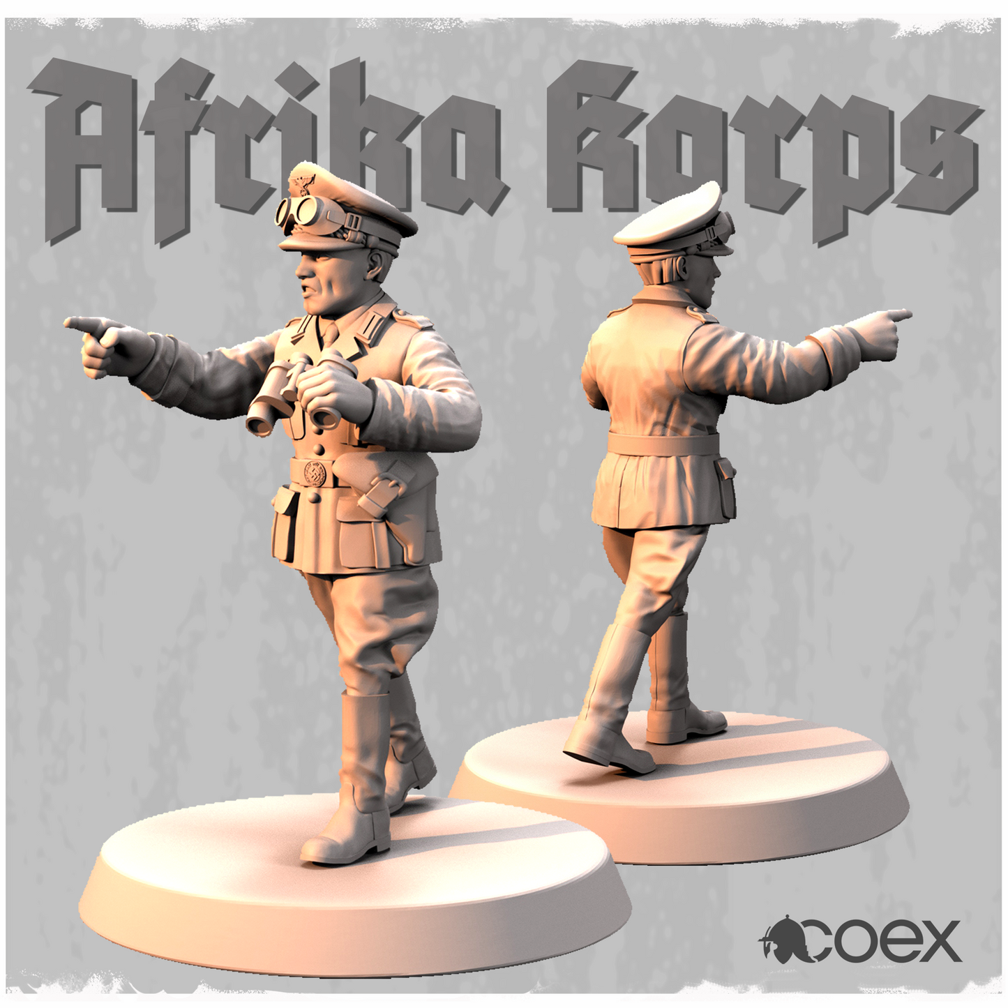 Afrika Korps Officer 2 by Idawoj