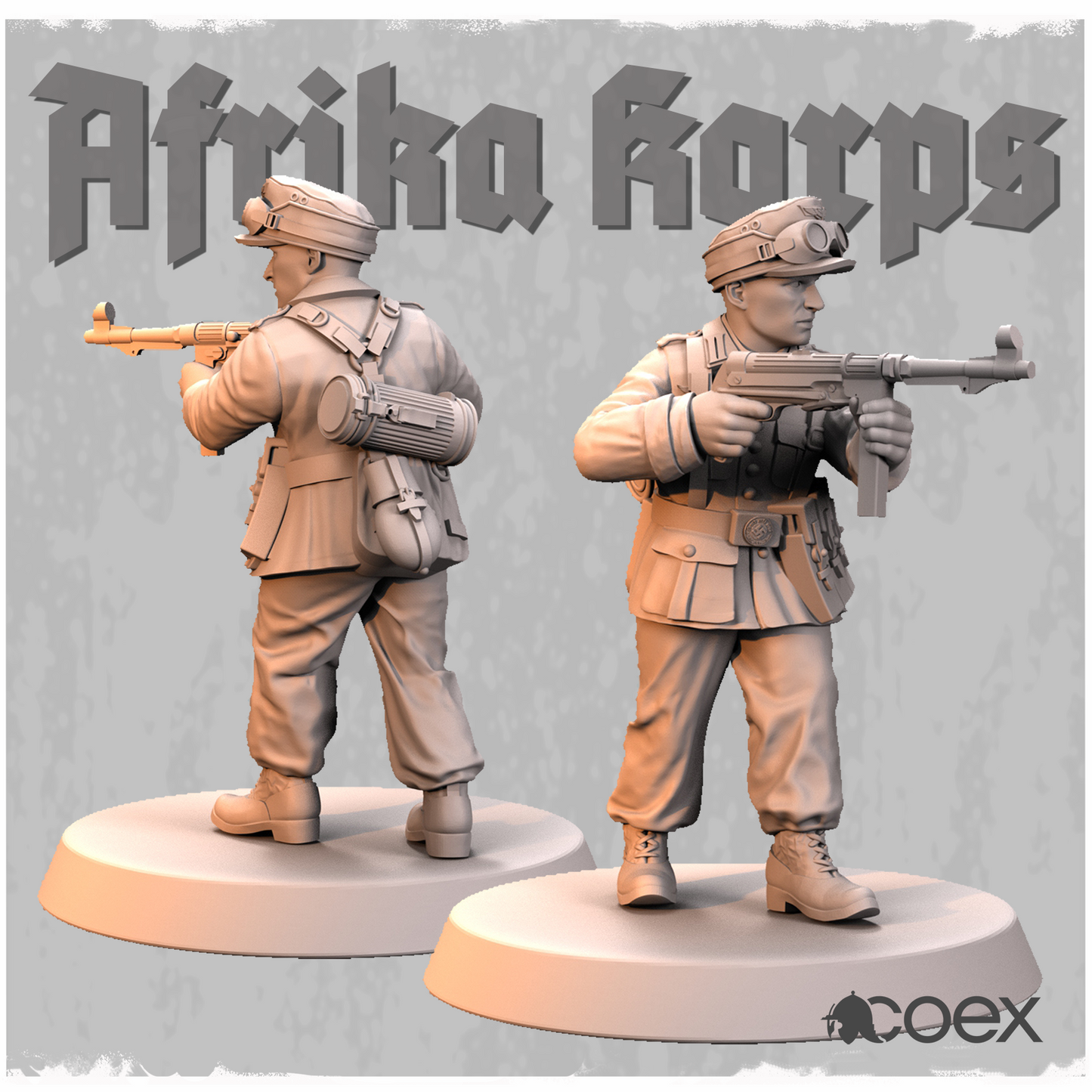 Afrika Korps Solider MP40 2 by Idawoj