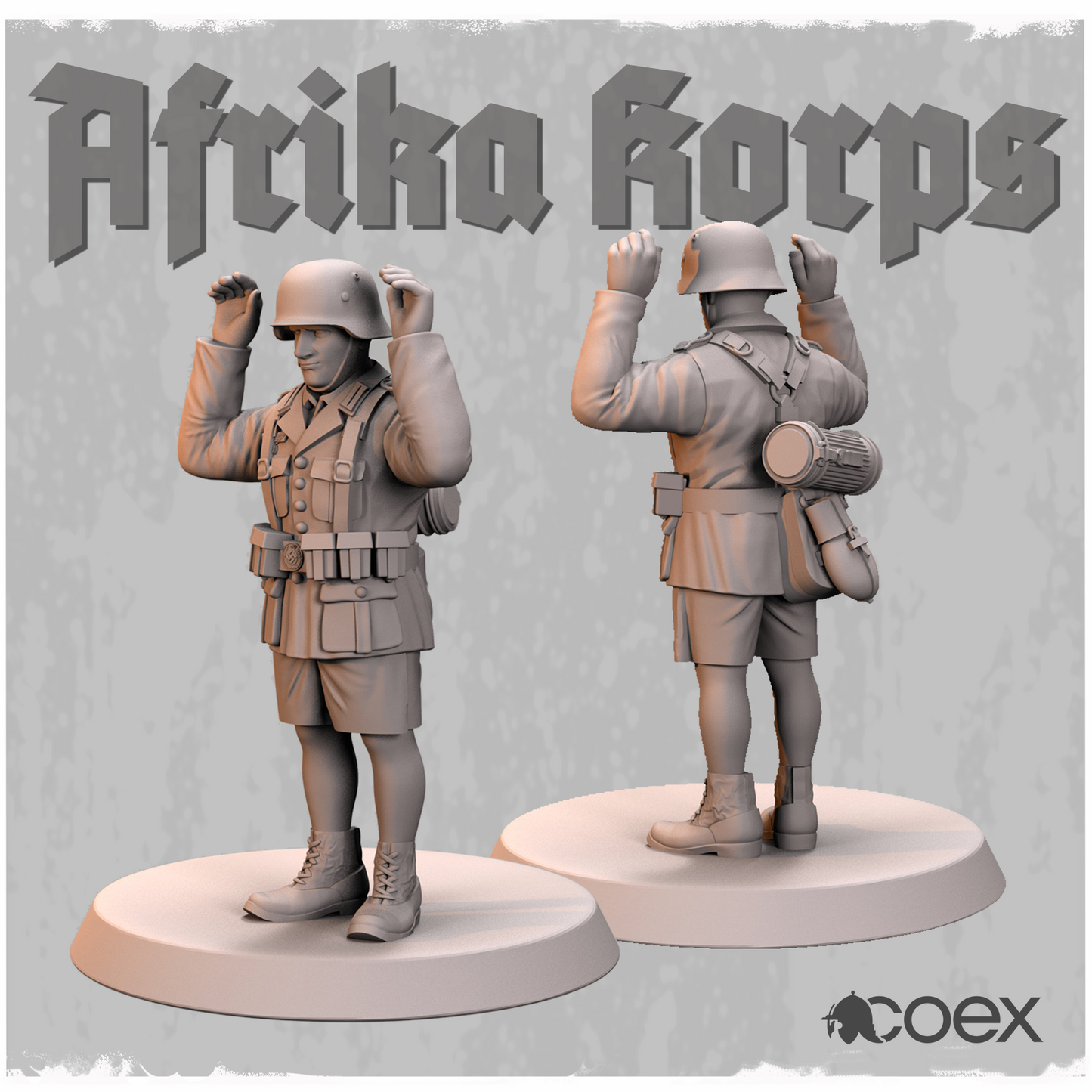 Afrika Korps Soldier Surrendering by Idawoj