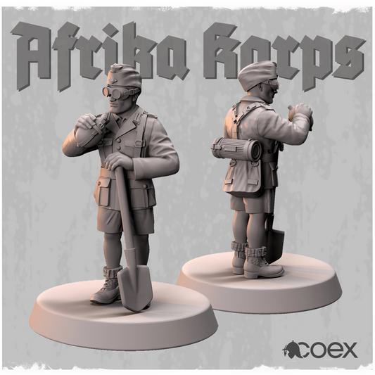 Afrika Korps Pioneer 3 by Idawoj