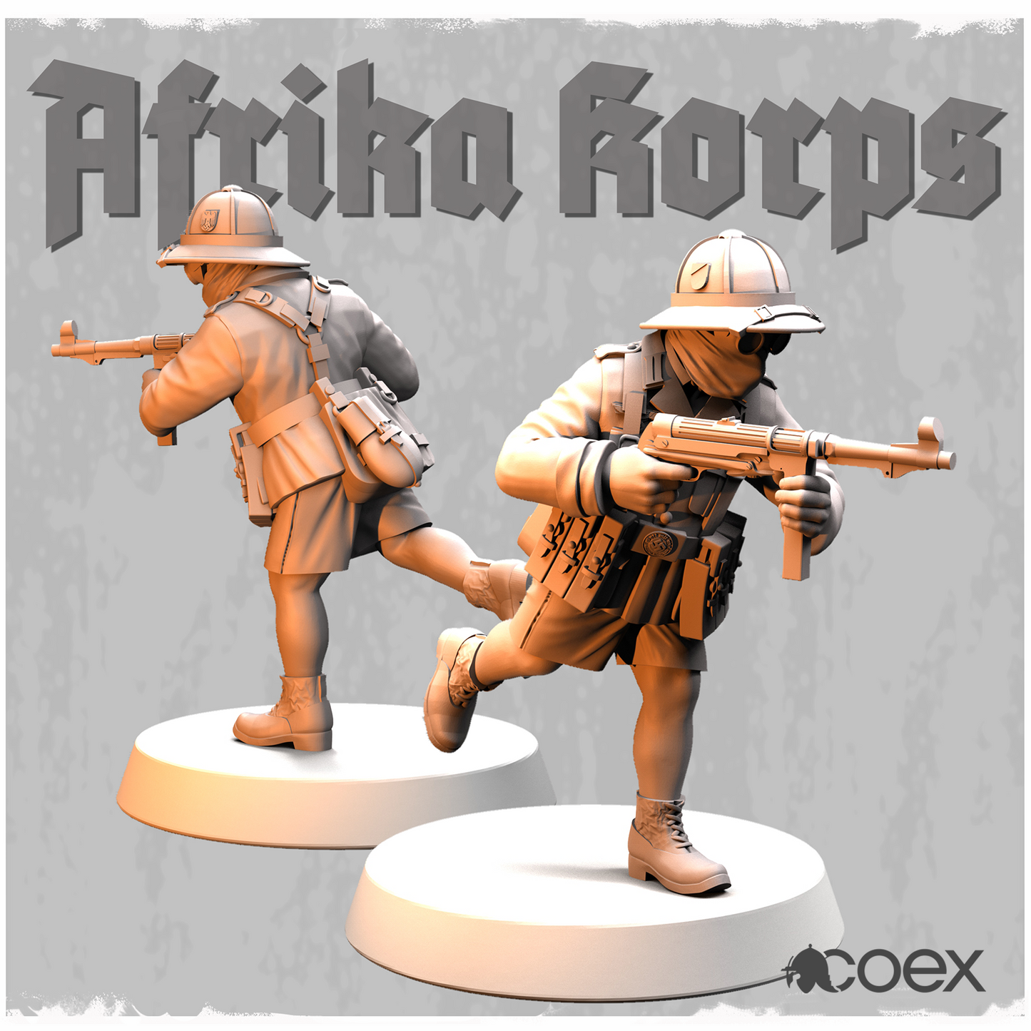 Afrika Korps Solider MP40 3 by Idawoj