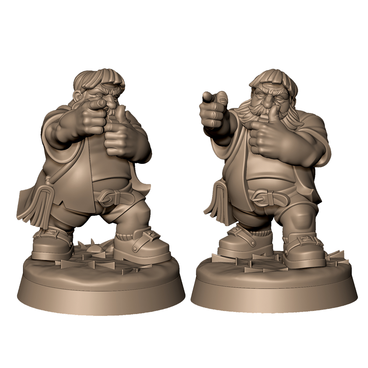 Dwarf Referee by Menagerie Miniature