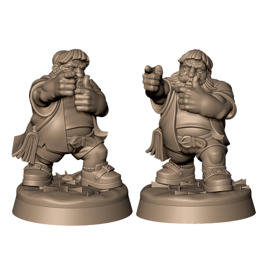 Dwarf Referee by Menagerie Miniature