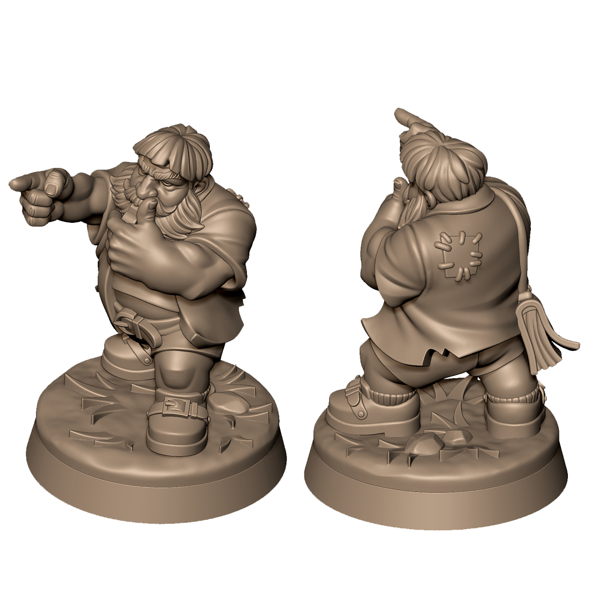 Dwarf Referee by Menagerie Miniature