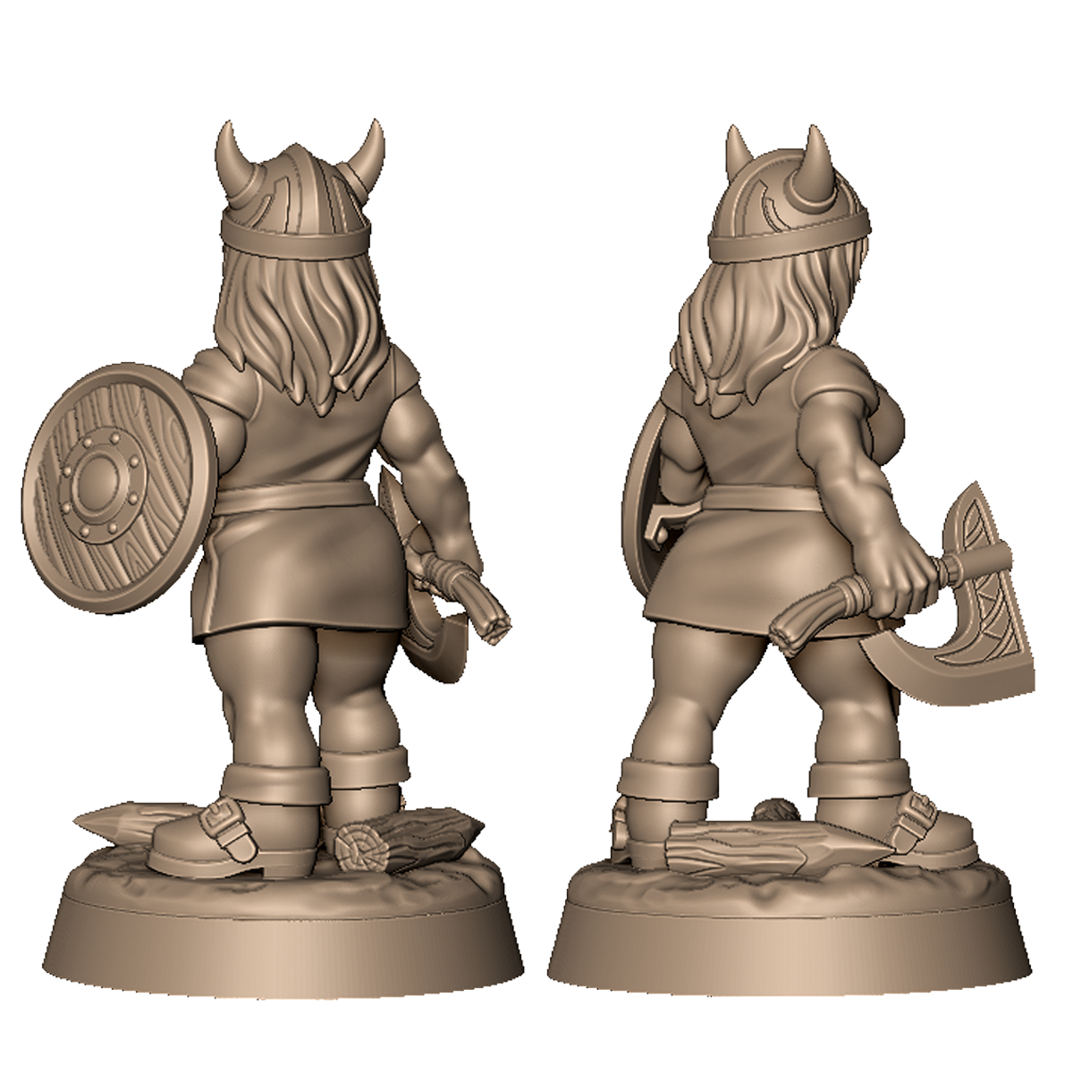 Dwarf Lady by Menagerie Miniature – Studio Historia