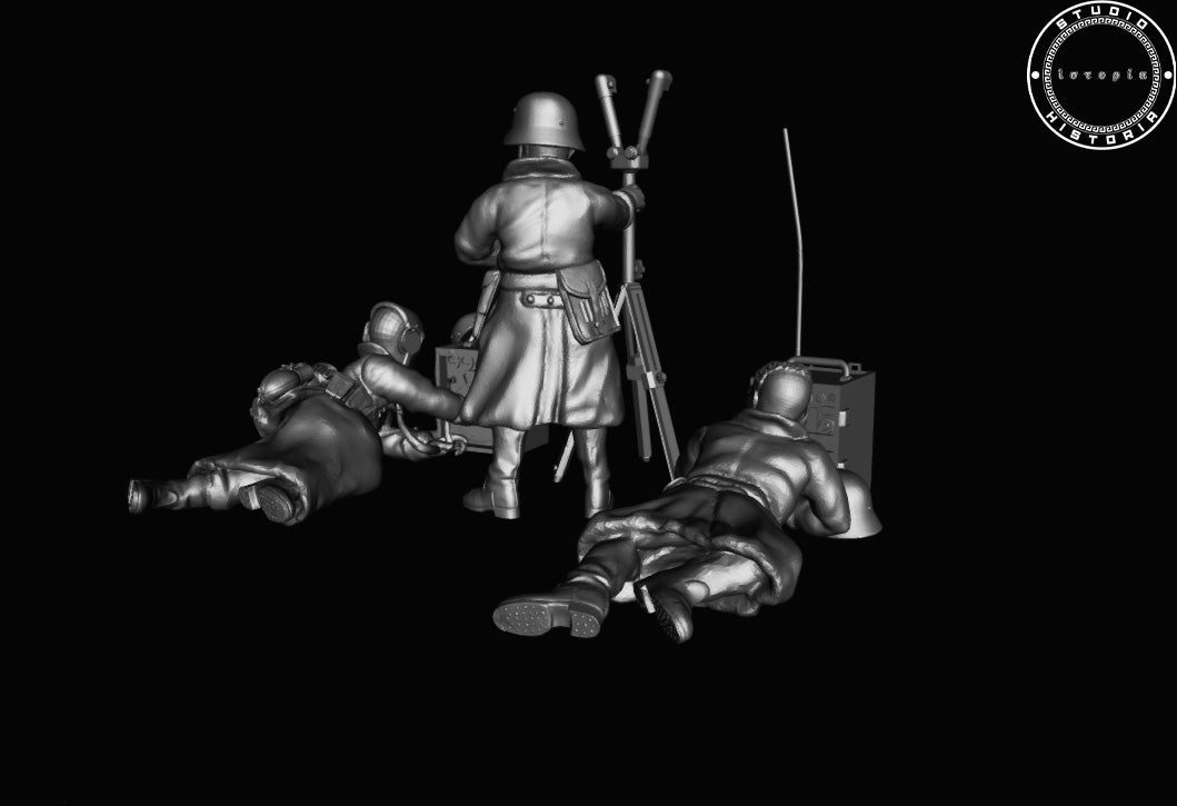 Early War Winter Forward Observers by Studio Historia