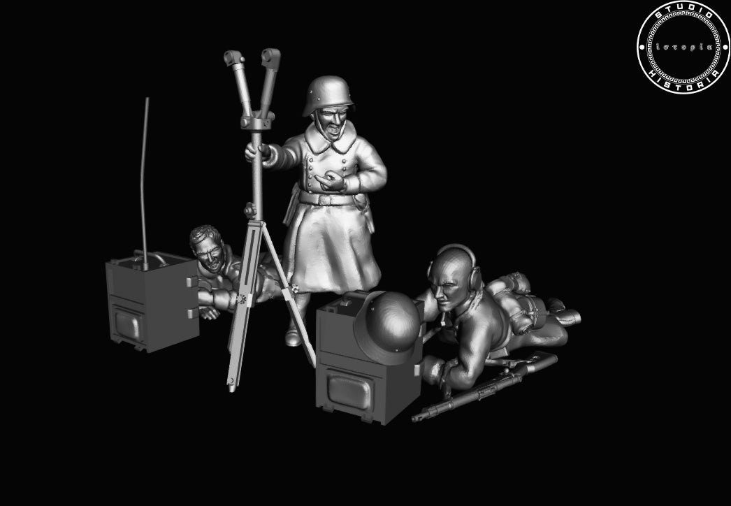 Early War Winter Forward Observers by Studio Historia