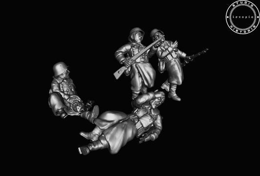 Early War Winter German Casualties by Studio Historia
