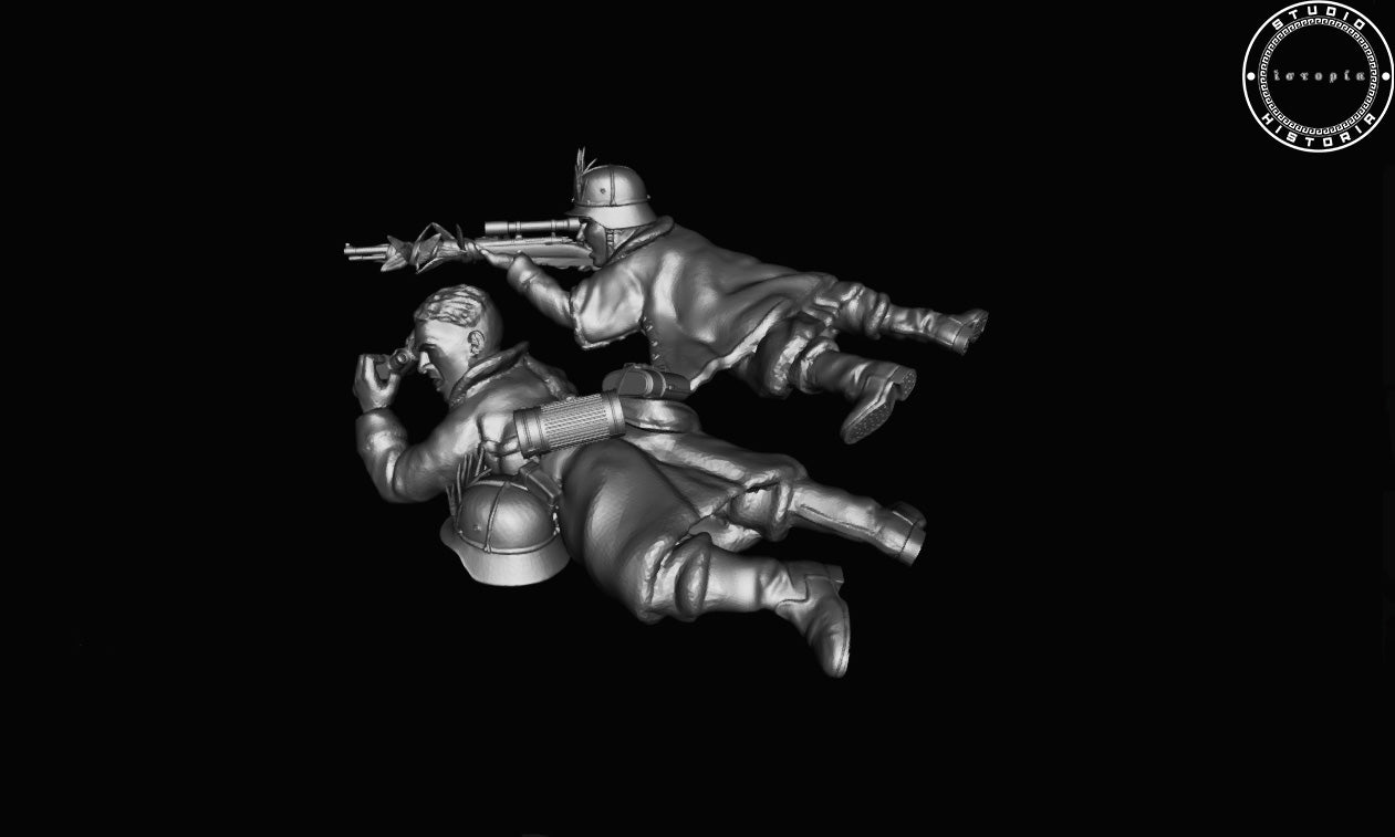 Early War Winter Heer Snipers by Studio Historia