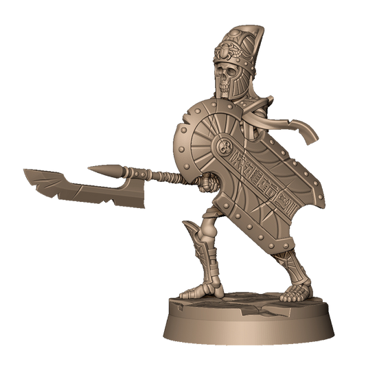 Egyptian Skeleton Soldier 1 by Menagerie Miniature