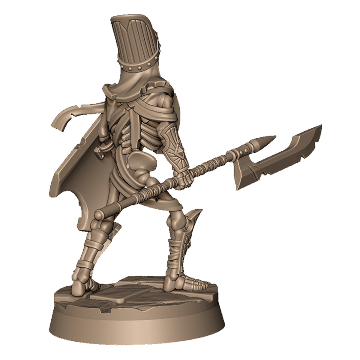 Egyptian Skeleton Soldier 1 by Menagerie Miniature