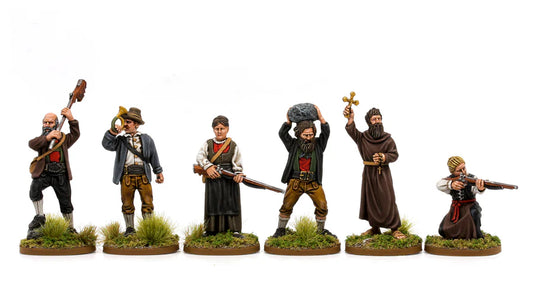 Tyrolean Characters by Piano Wargames