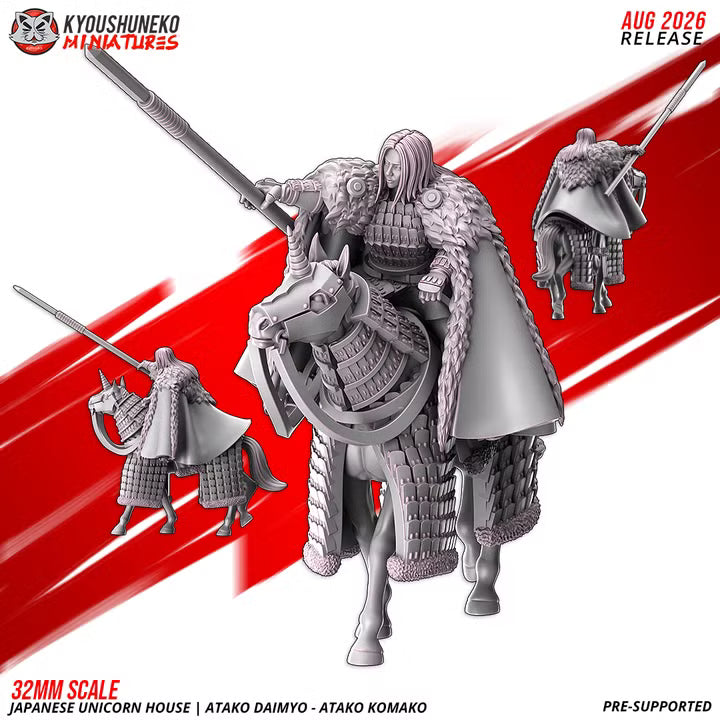 Atako Daimyo — Atako Komako by Kyoushuneko Miniatures