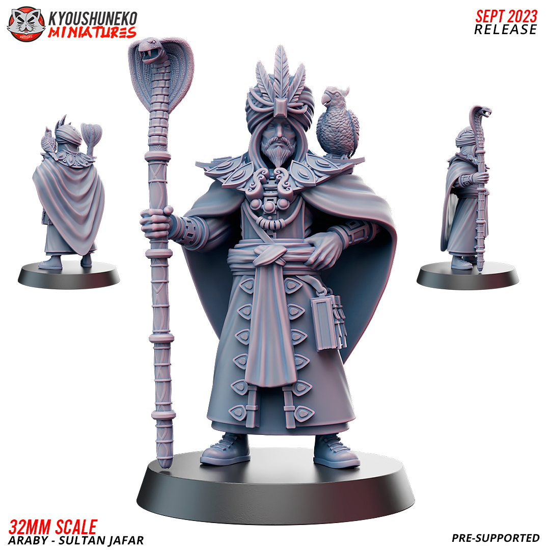 Araby Sultan Jafar by Kyoushuneko Miniatures