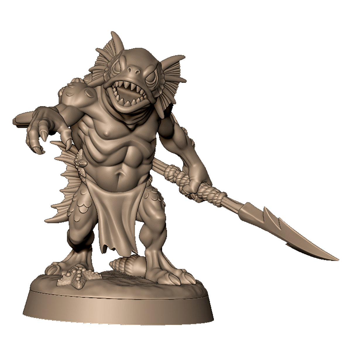 Fishman by Menagerie Miniature