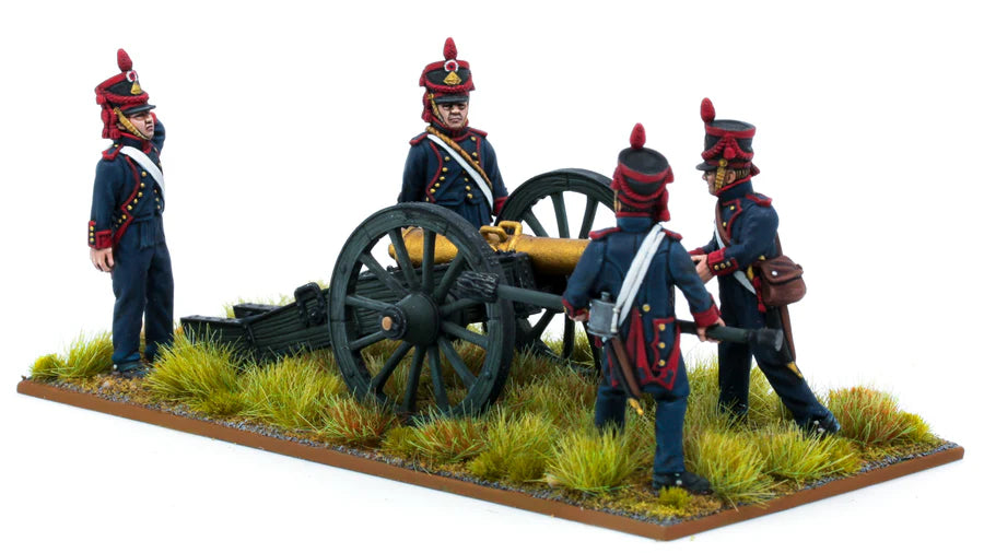 French 8-Pounder Foot Artillery Loading (1807-1814) by Piano Wargames