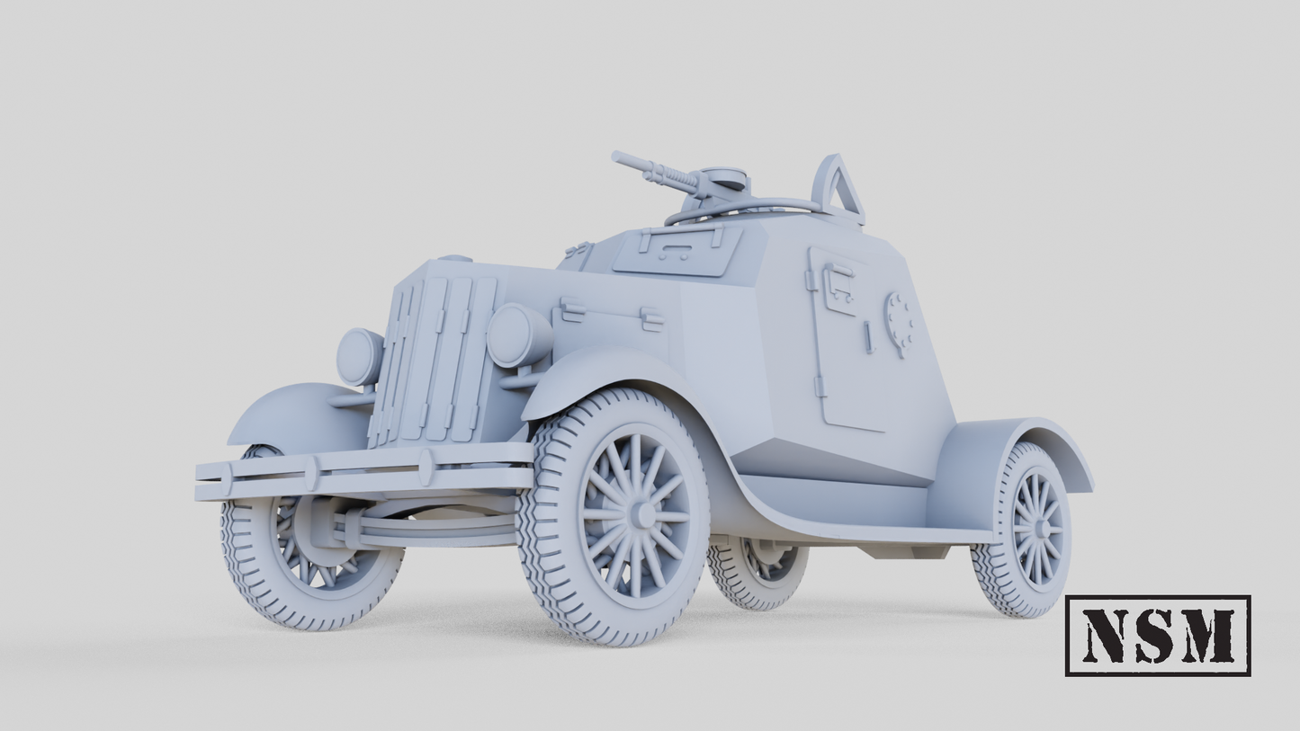 D-12 Armored Car by Night Sky Miniatures