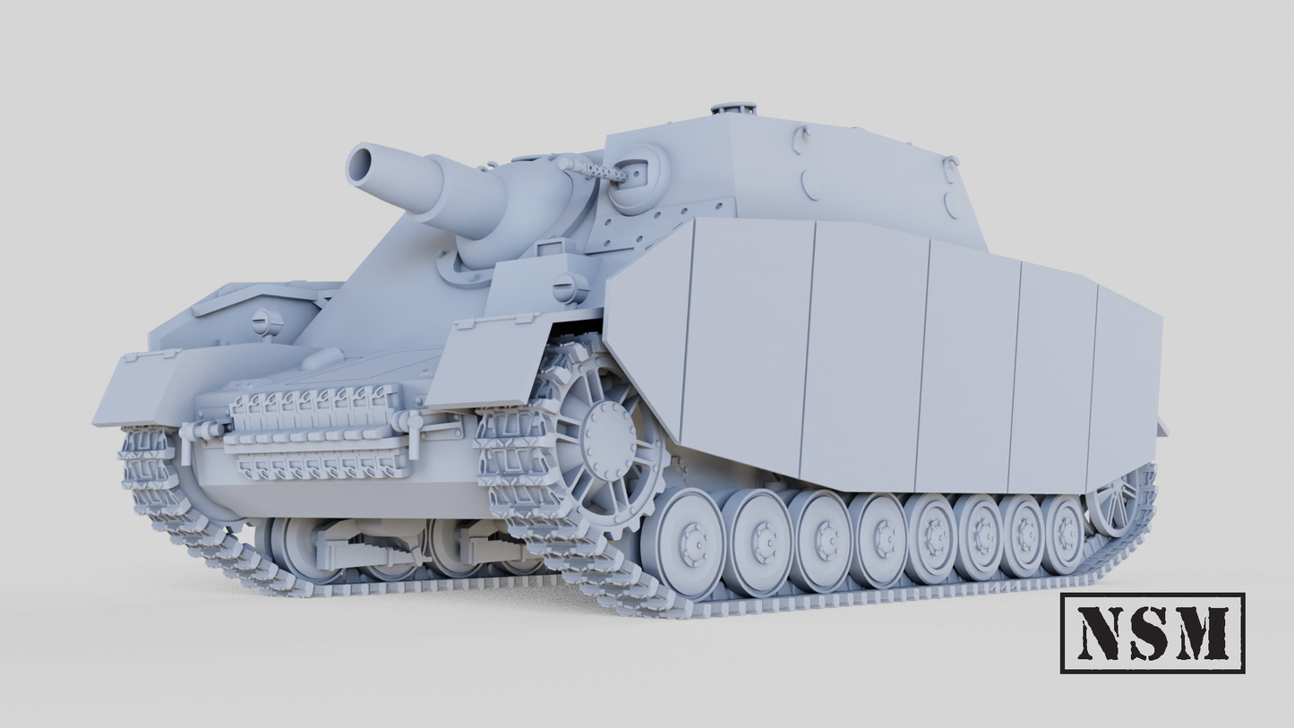 Sturmpanzer IV Brummbar  by Night Sky Miniatures